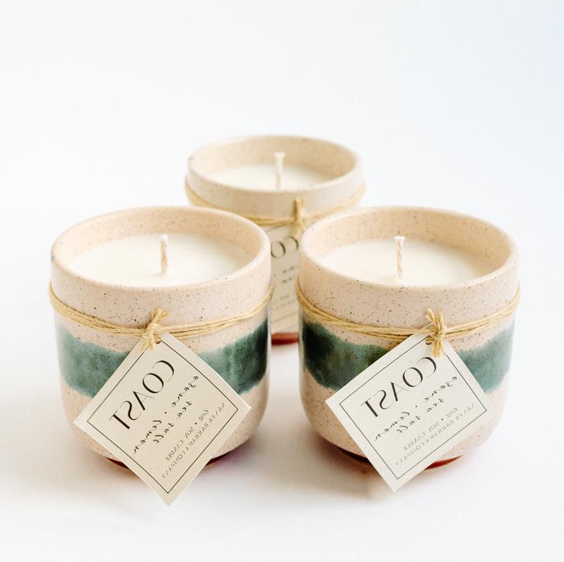 Coast Ceramic Soy Candle